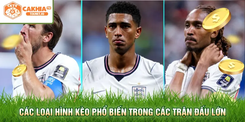 Soi Kèo World Cup - Cẩm Nang Nhận Định Bóng Đá Chuẩn Xác 2 Các loại hình kèo phổ biến trong các trận đấu lớn