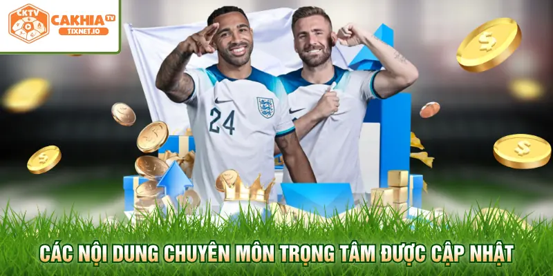 Giới Thiệu Cakhia 2 Các nội dung chuyên môn trọng tâm được cập nhật
