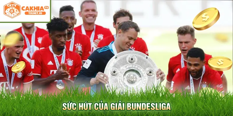 Lịch Thi Đấu Bundesliga - Cập Nhật Chi Tiết Tại Cakhia 1 Sức hút của giải Bundesliga